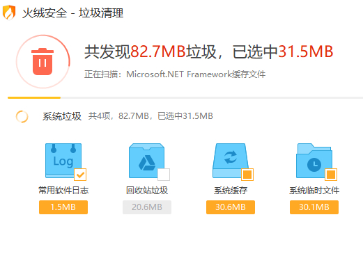 火绒安全能清理电脑垃圾吗